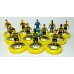 Subbuteo Andrew Table Soccer  AEK Athens 2024 100 Years Centenary Team on WSB Professional bases